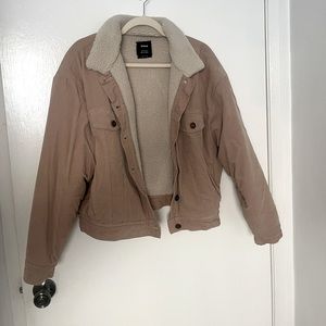 Cream Jacket from Cotton-On (Size 8 US), good condition